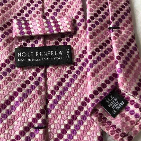 Holt Renfrew silk tie (made in Italy) - Picture 4 of 6